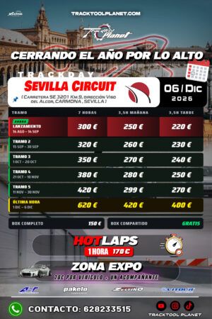 Tanda Sevilla Circuit + Zona Expo | 06 Diciembre [2026]